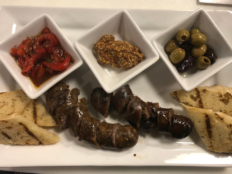 HOUSE MADE SAUSAGE SAMPLER