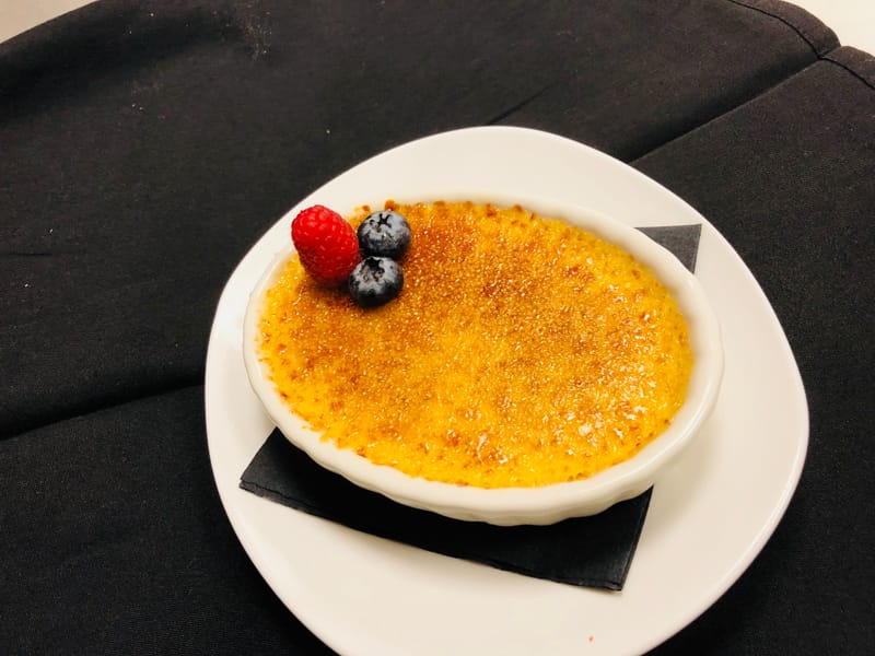 VANILLA BEAN CRÈME BRÛLÉE  (GF)