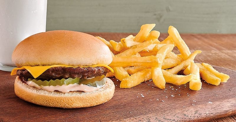 Wild Kids cheese burger