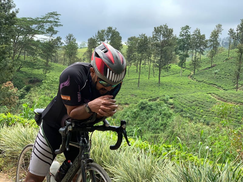 Most Scenic Lake on Sri Lanka on top of a mountain - Matale 