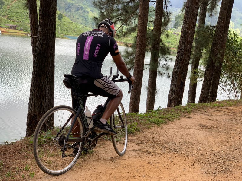 Most Scenic Lake on Sri Lanka on top of a mountain - Matale 