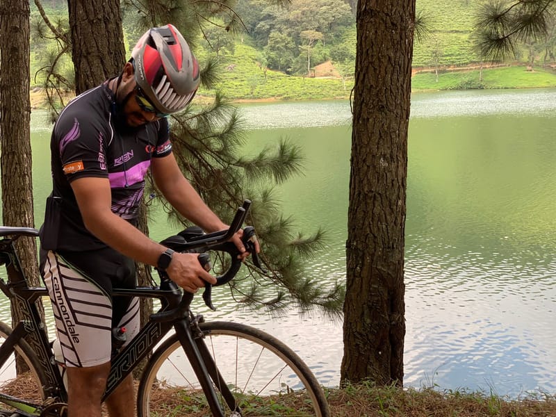 Most Scenic Lake on Sri Lanka on top of a mountain - Matale 