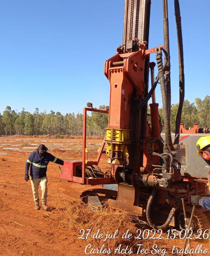    Medições em campo para elaboração de Laudos