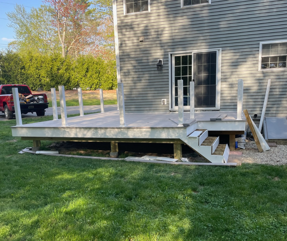 Can You Picture Yourself Entertaining Family And Friends On This Spacious Deck?