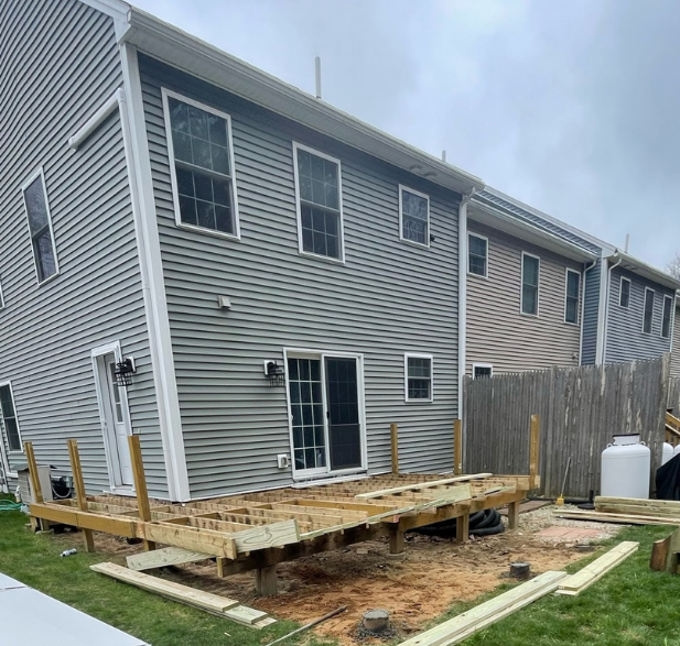 Can You Picture Yourself Entertaining Family And Friends On This Spacious Deck?