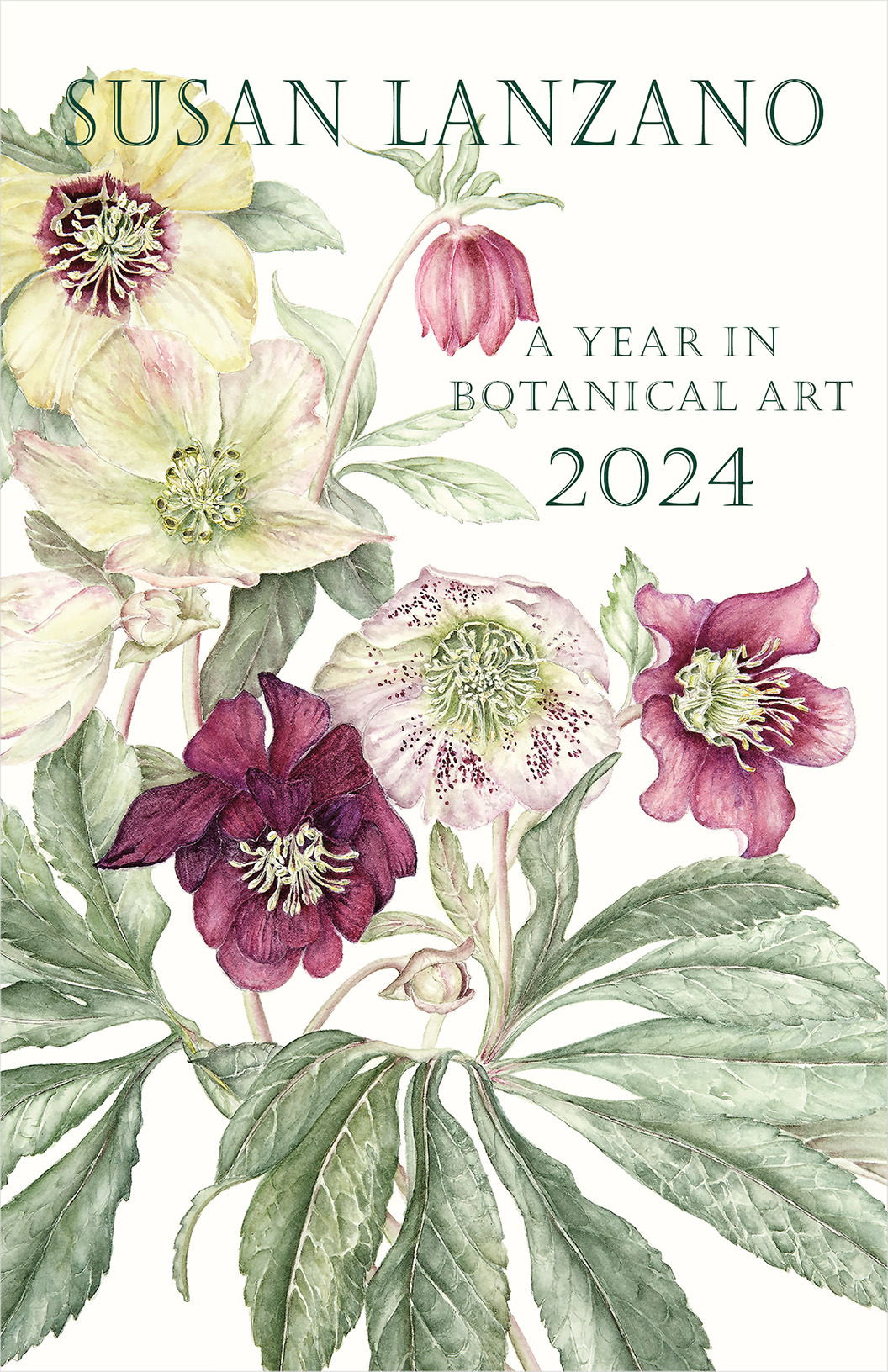 Susan Lanzano - 2024 A Year In Botanical Art - Calendar