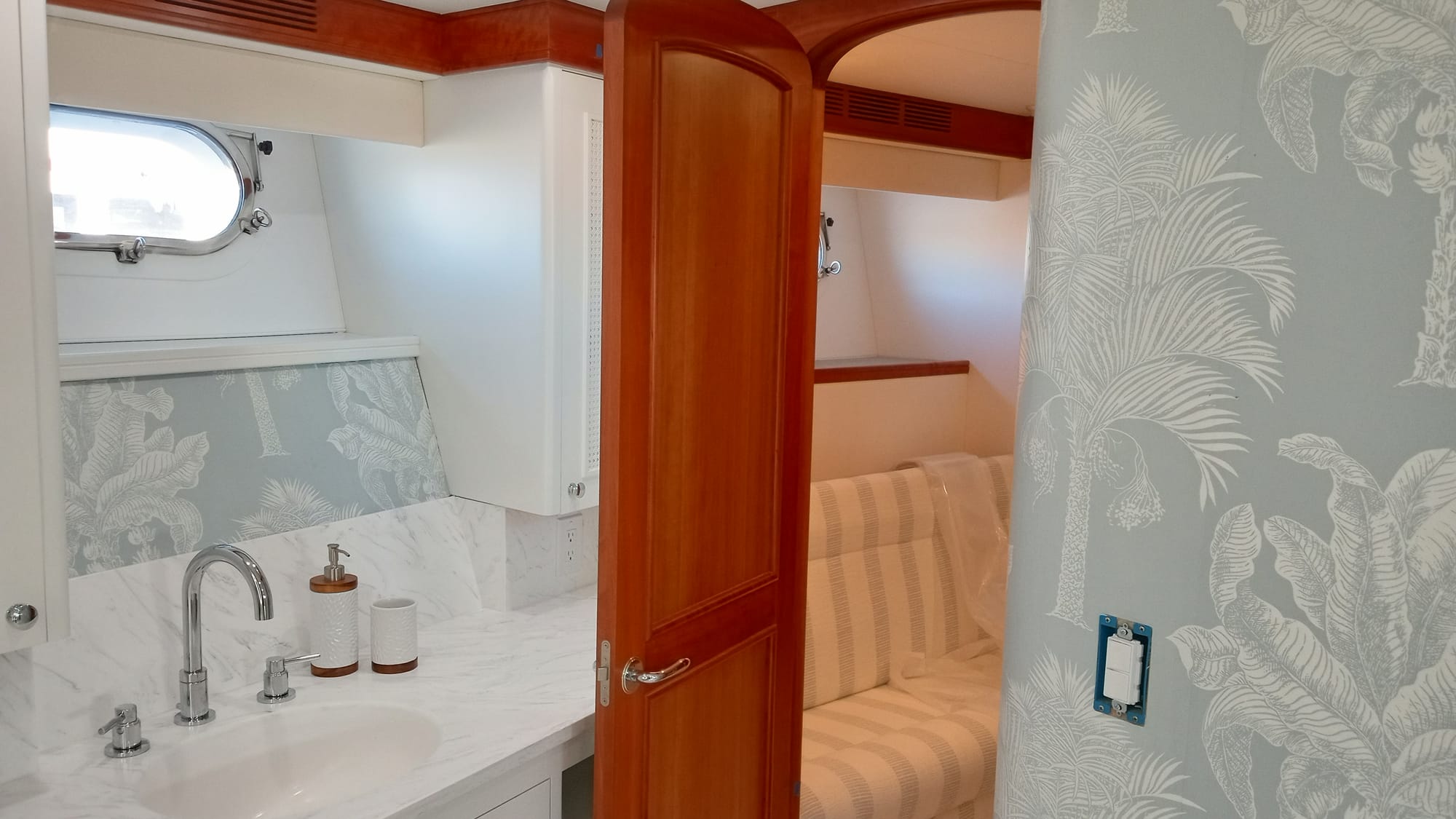 Yachts wallpaper installations & repair