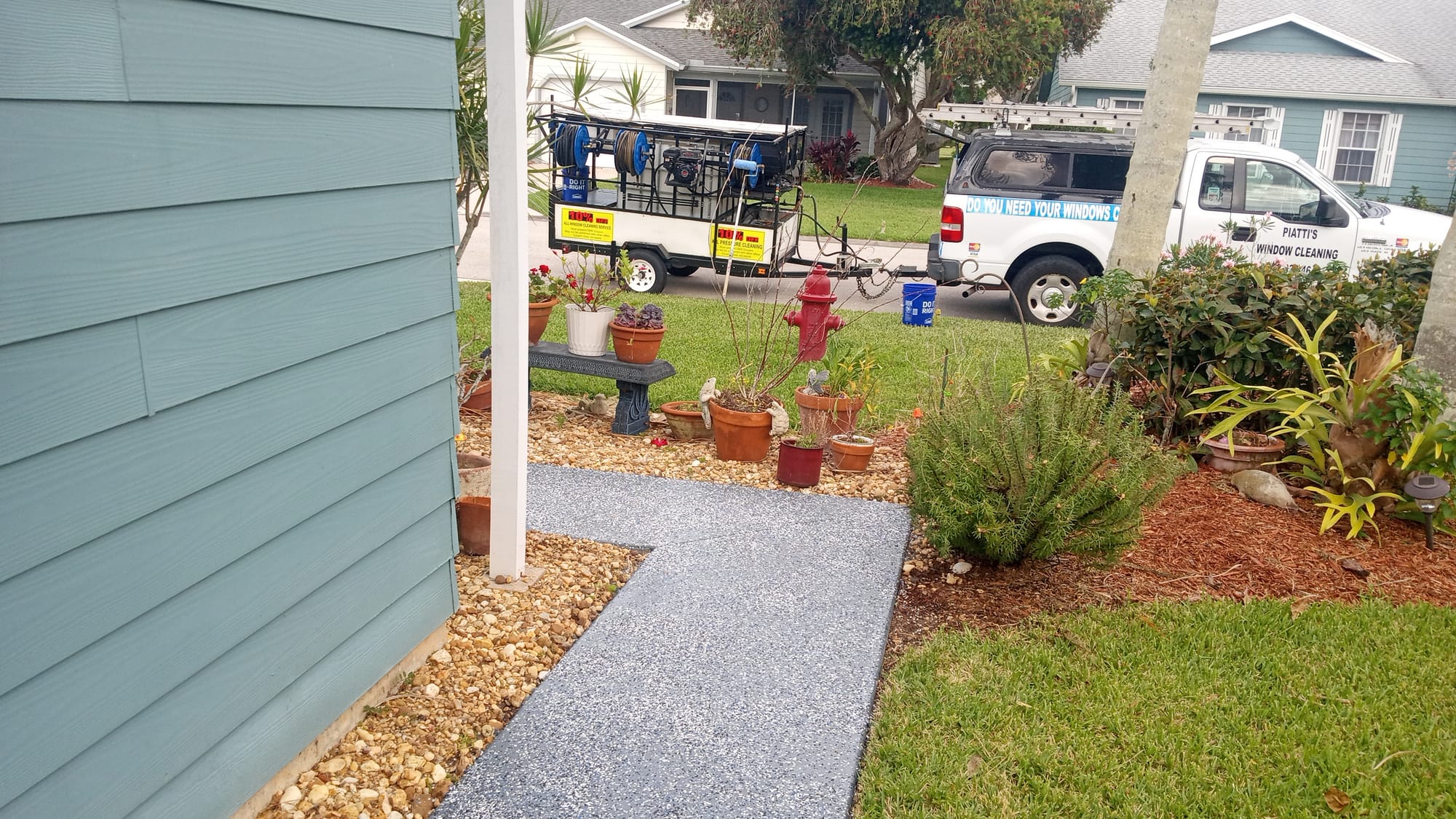 Epoxy floor & Driveway  coatings