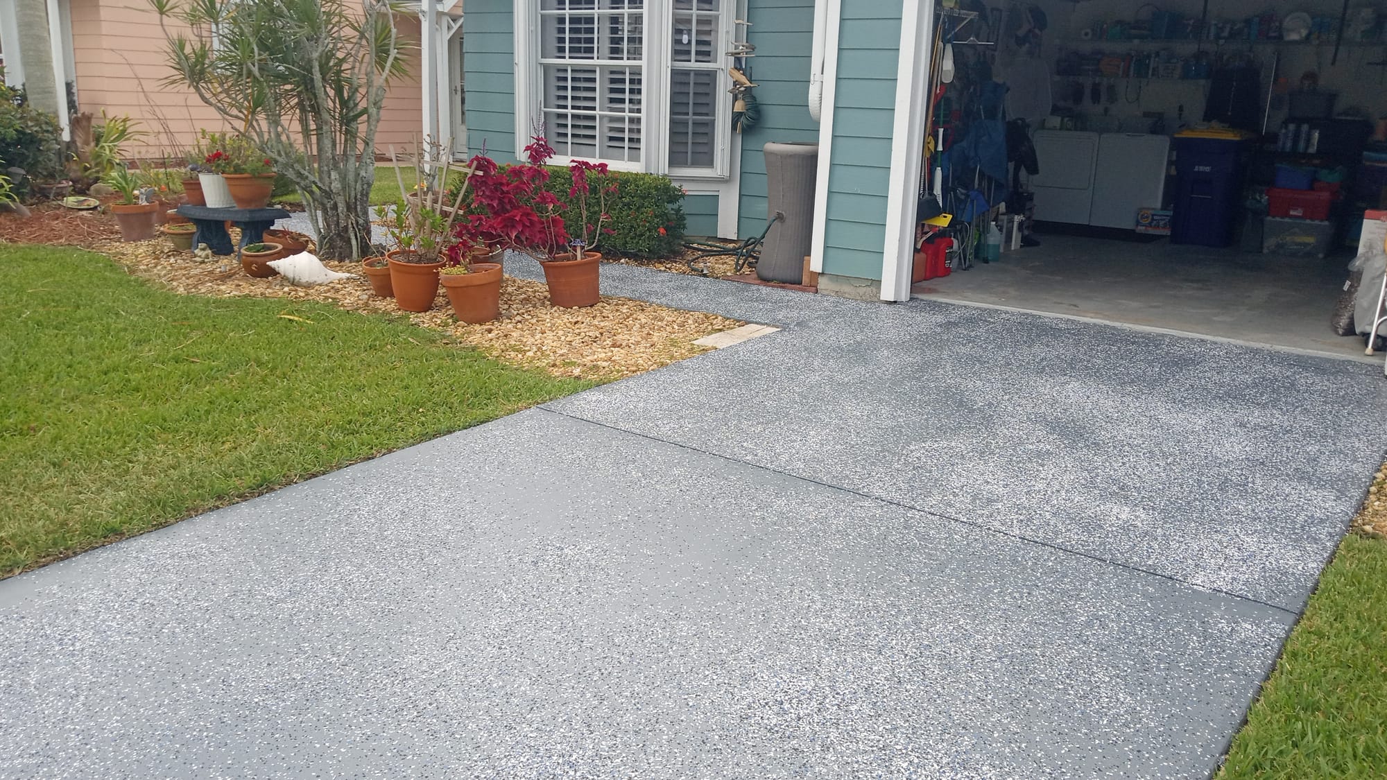Epoxy floor & Driveway  coatings