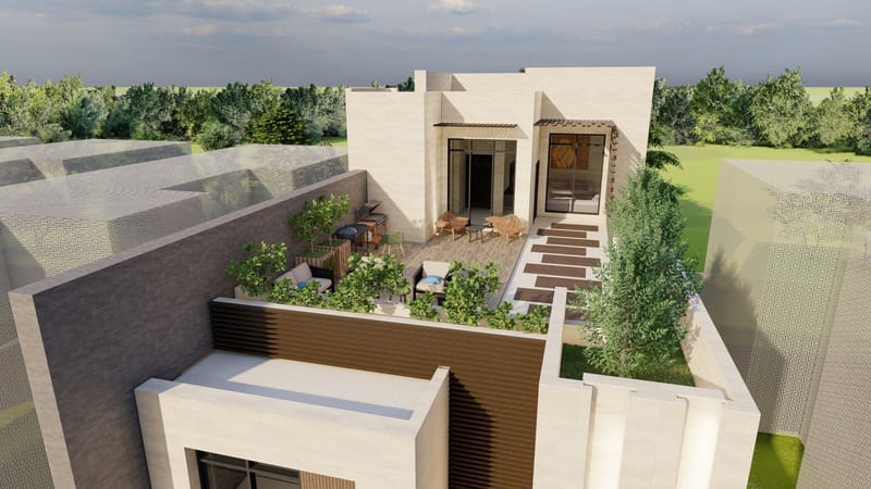 تصميم فيلا سكنية خاصه