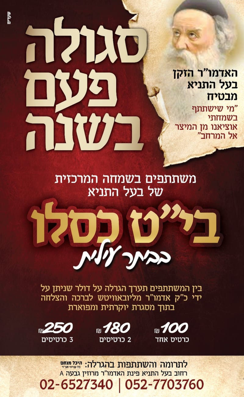 חג הגאולה י"ט כסליו