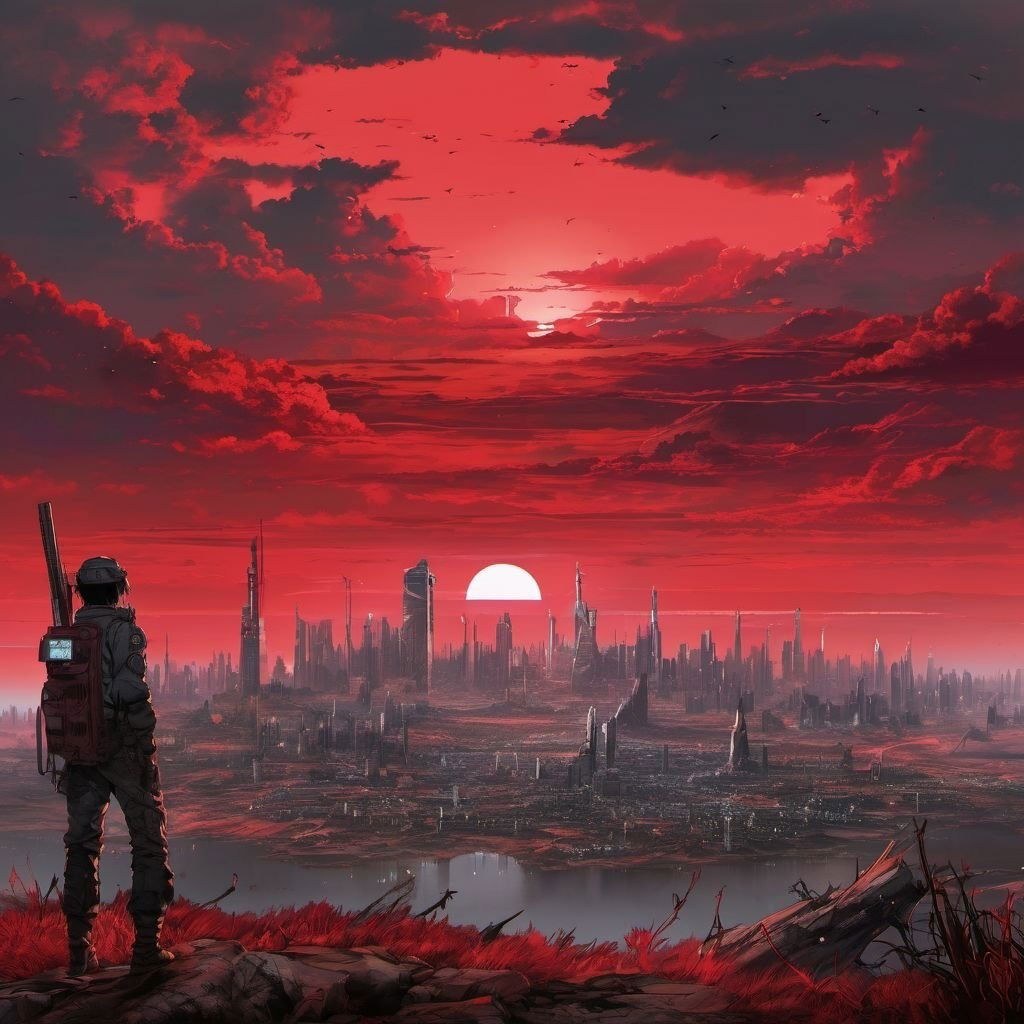 Post-World War III nuclear Earth
