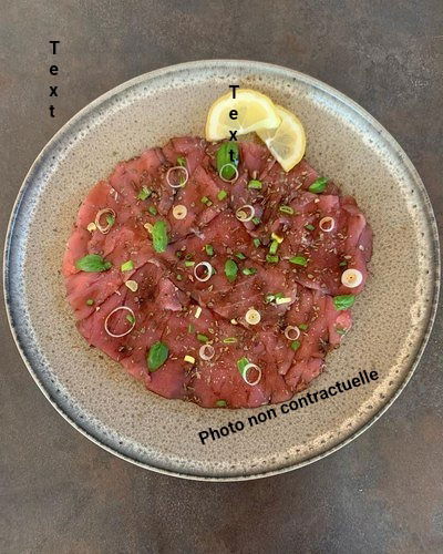 CARPACCIO DE THON