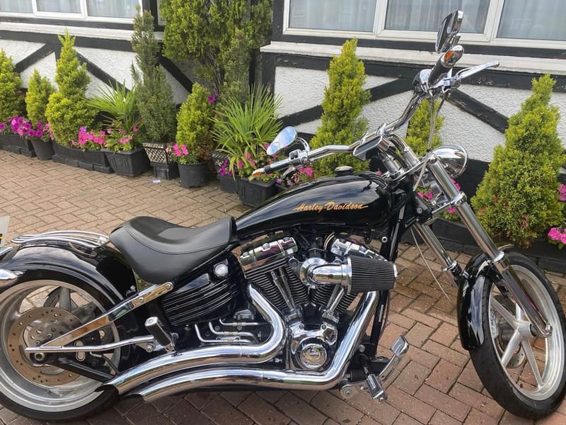 HARLEY ROCKER 2009