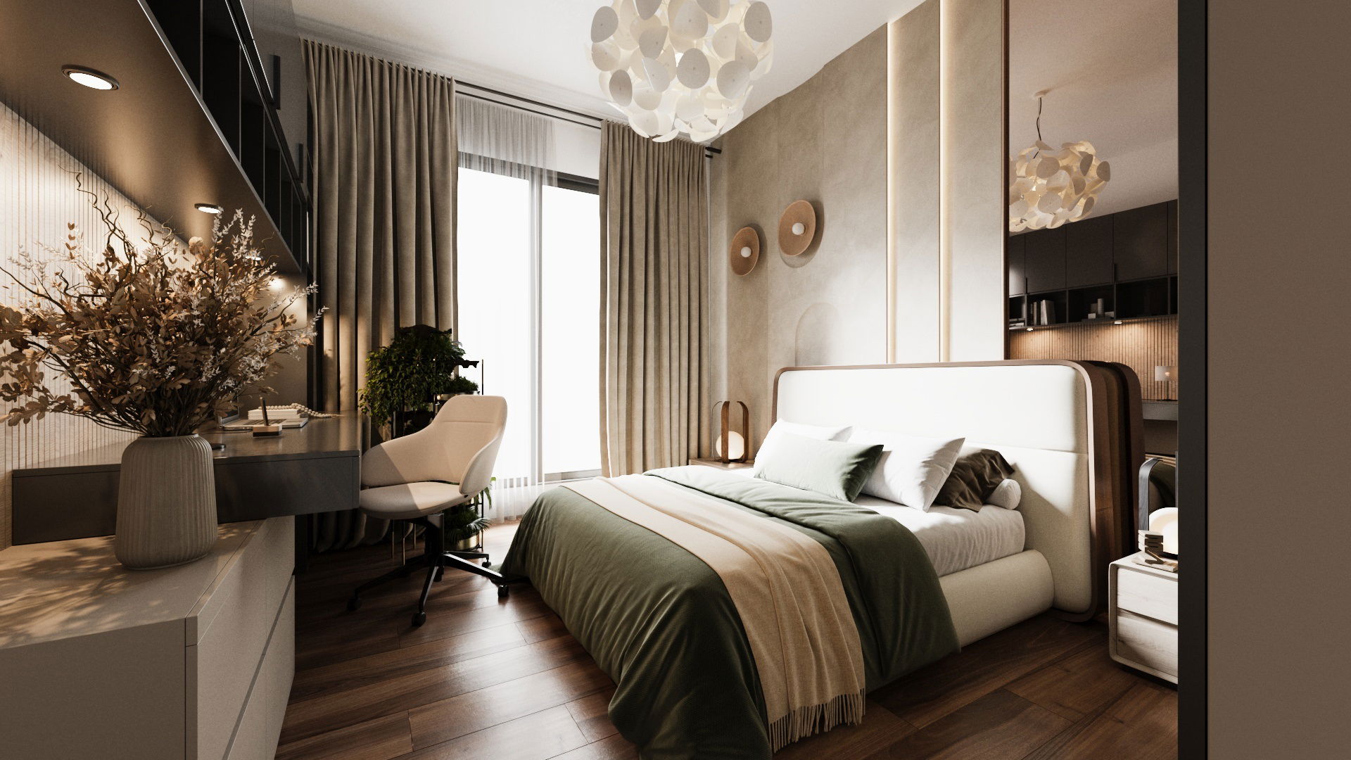 1-1 Stüdyo Daire Tasarımı