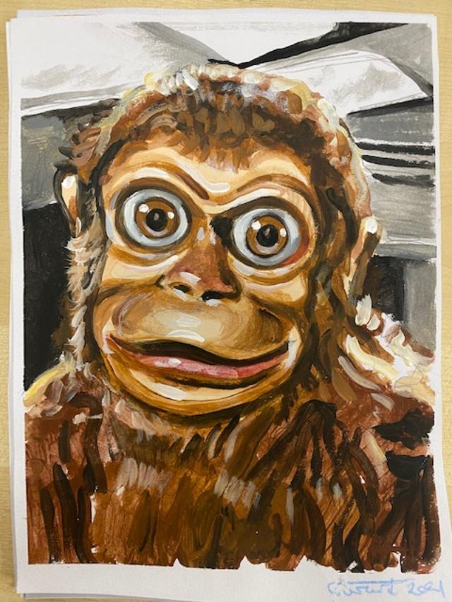 Mitch the Monkey by Gary Ward