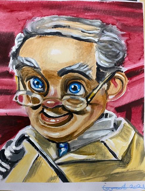 Professor Popkiss by Gary Ward