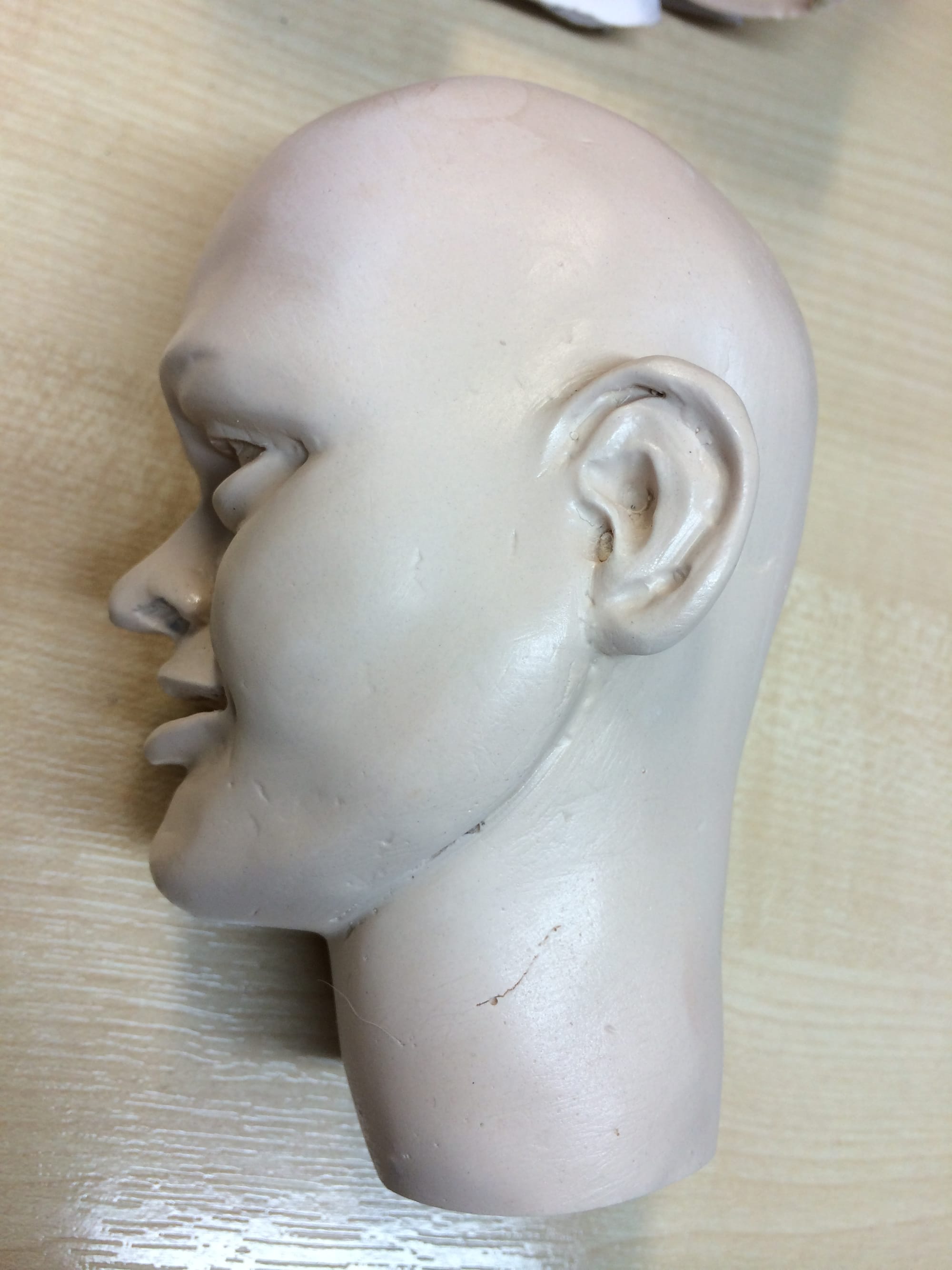 Brian Bennett resculpted by Lee Allwood