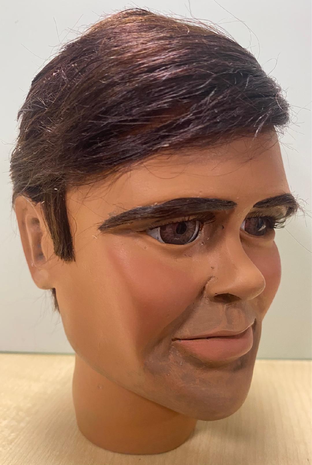 Cliff Richard Junior resculpted by Lee Allwood