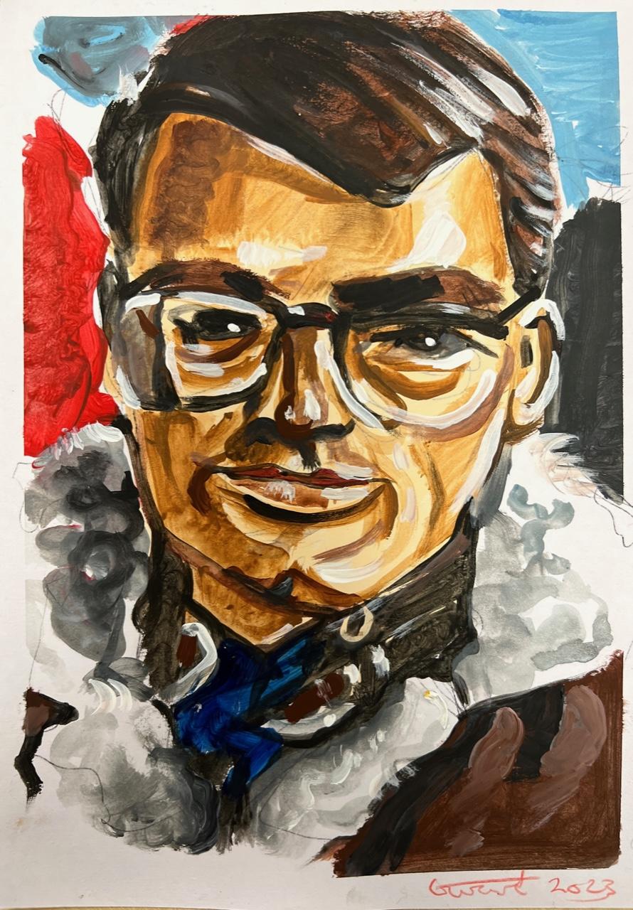 TV Reporter by Gary Ward