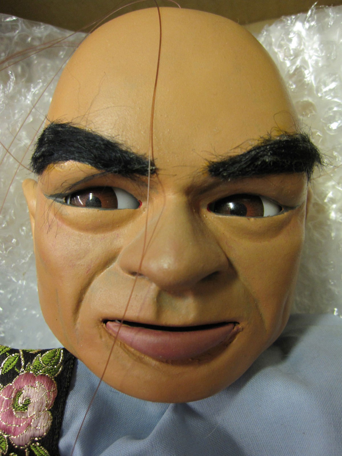 The Hood strung puppet by John Brown & Mark Robins