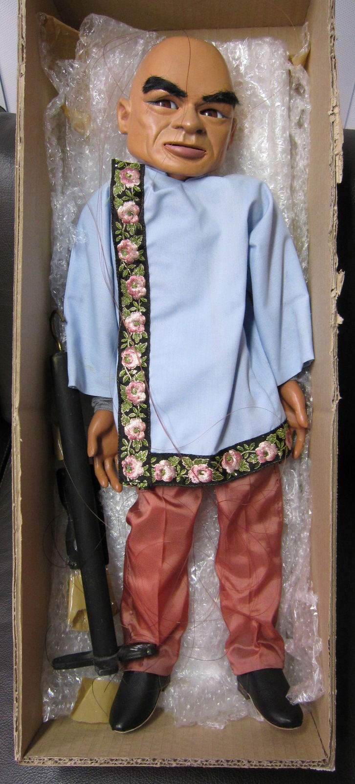 The Hood strung puppet by John Brown & Mark Robins