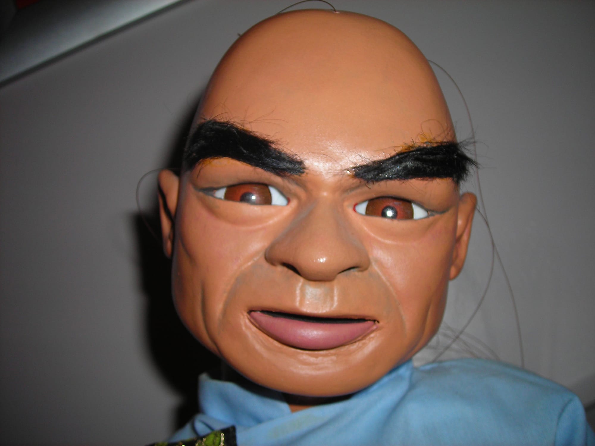 The Hood strung puppet by John Brown & Mark Robins