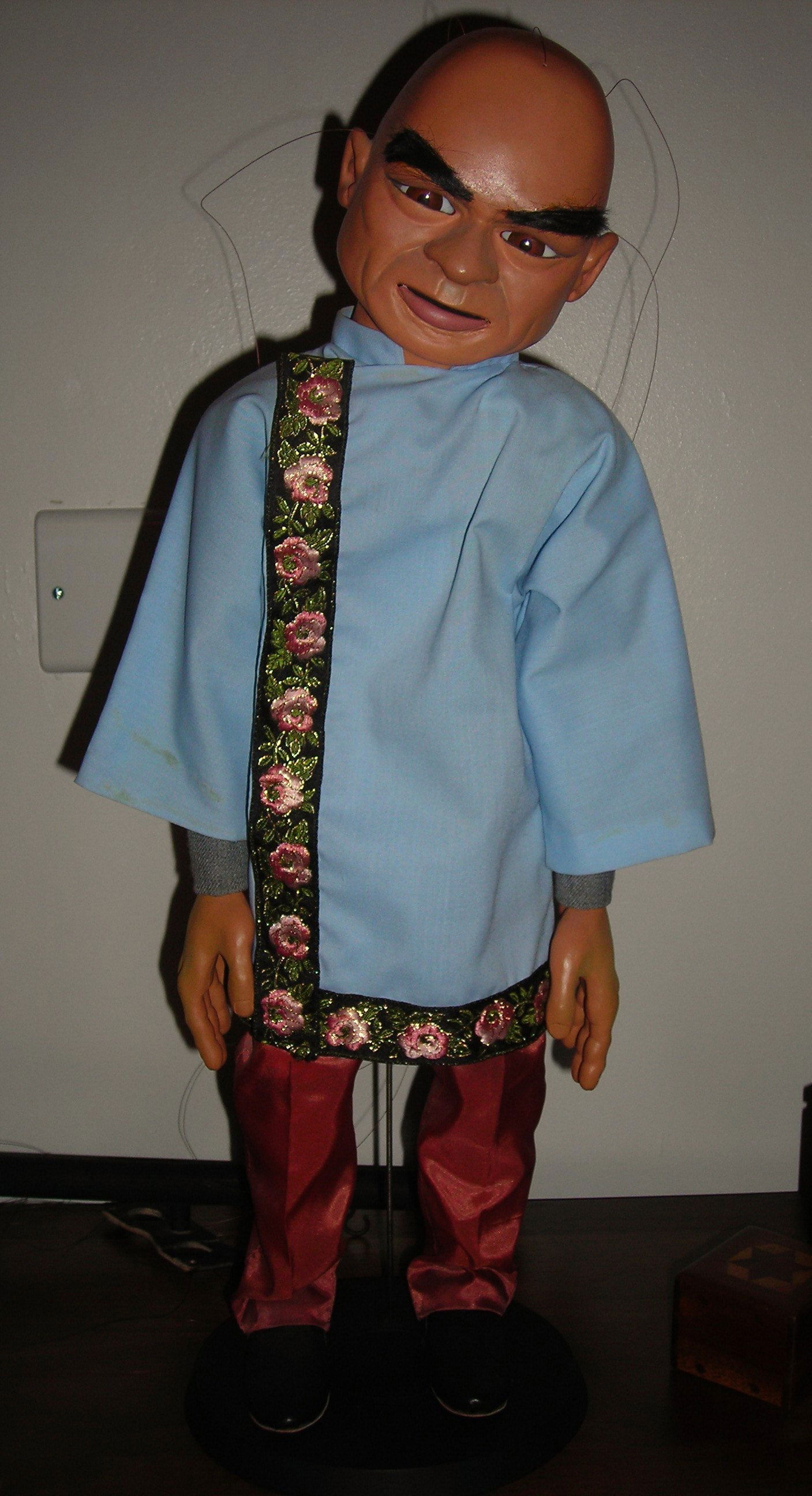 The Hood strung puppet by John Brown & Mark Robins