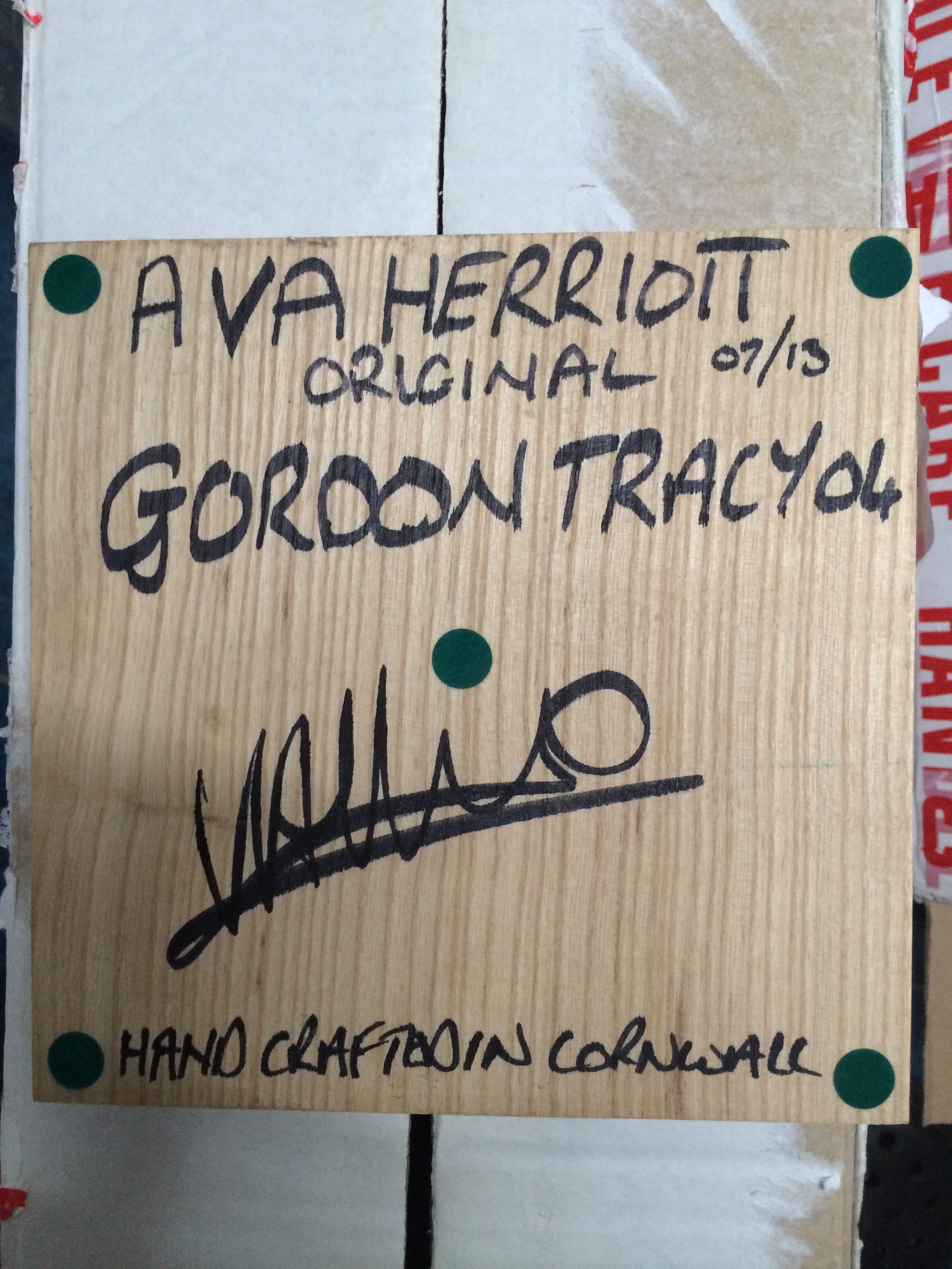 Gordon Tracy by Vaughn Herriott