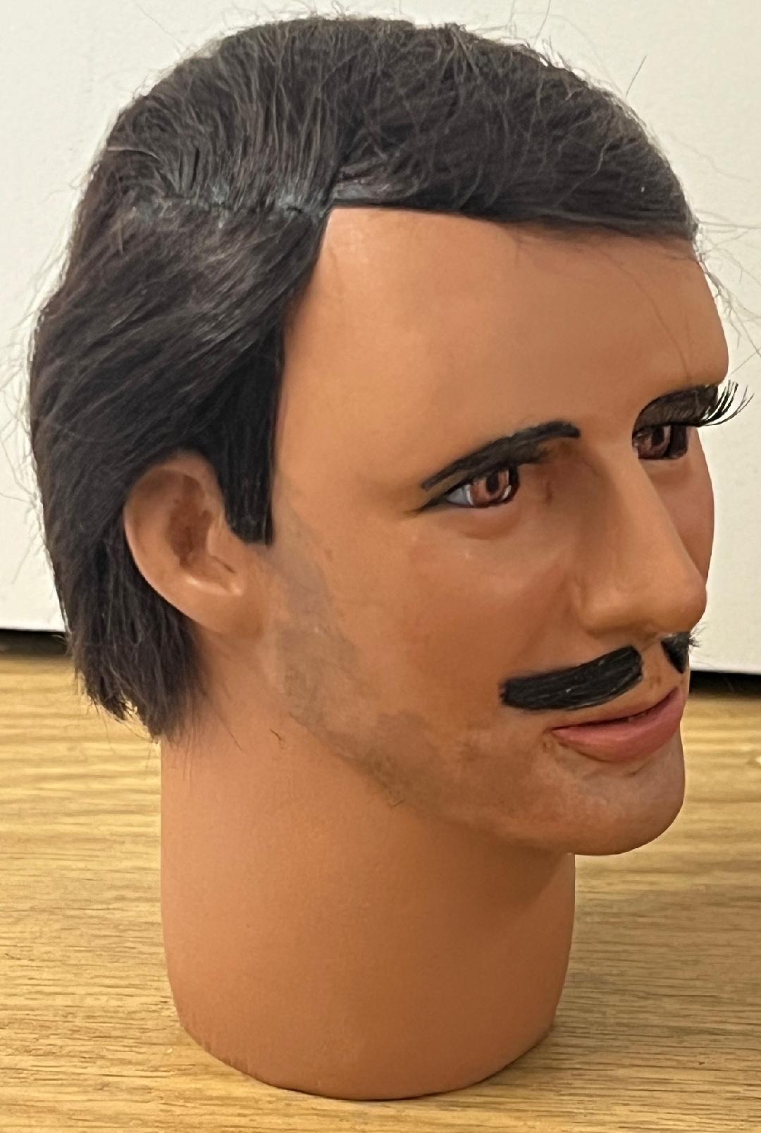 Car enthusiast resculpted by Lee Allwood