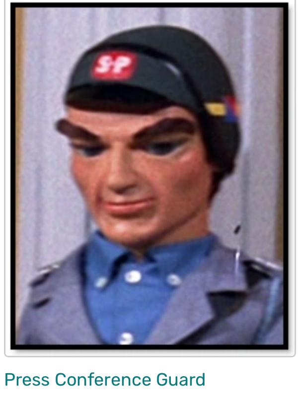 Press Conference Guard