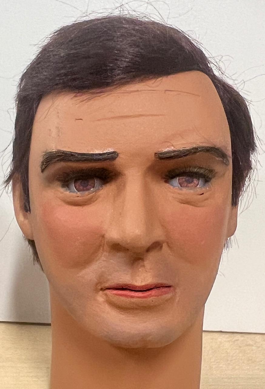 Frogman resculpted by Lee Allwood