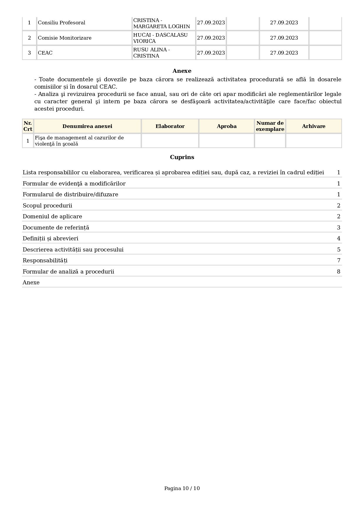 Violenta profesor elev