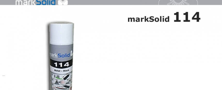 ספריי חריתה בלייזר למתכות Marksolid 114