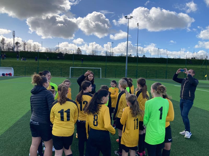 ENTRER DES JOUEUSES DU SB29 ET UN CHALLENGE DE TIRS