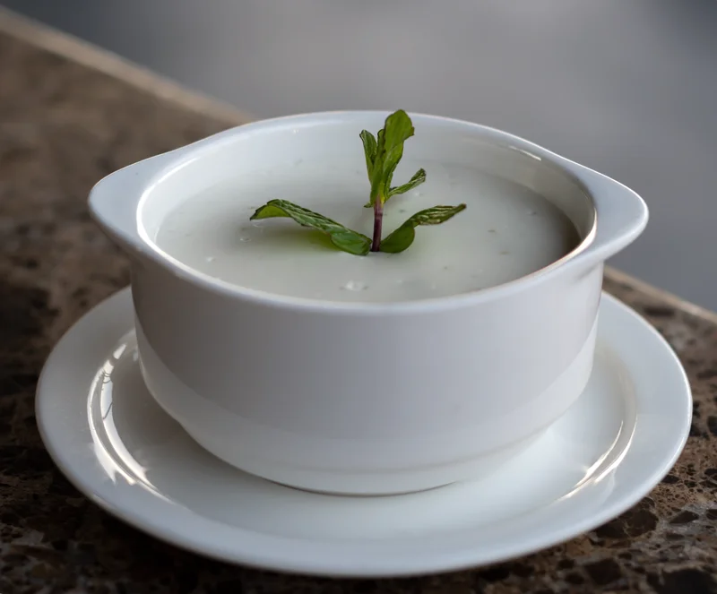 شوربة كريمة دجاج