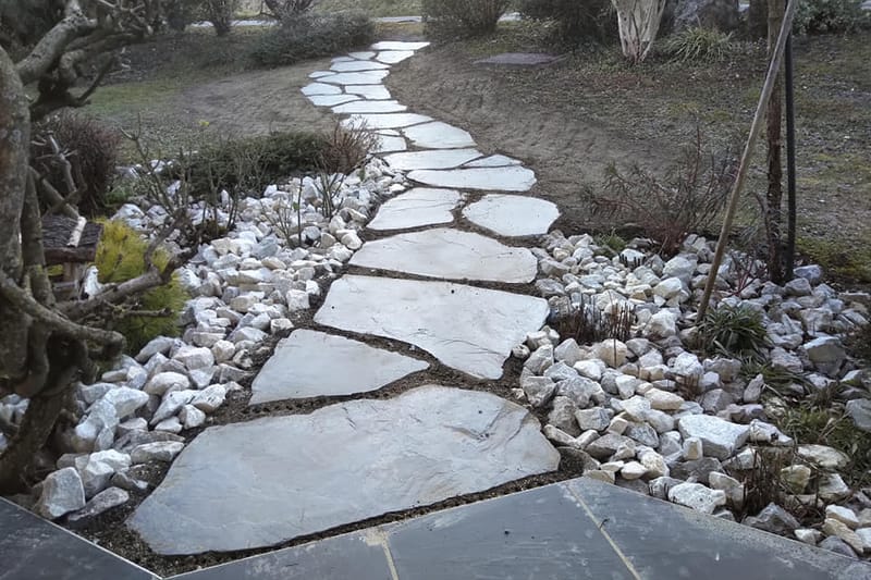 Accès, Parking et Murs de soutènement