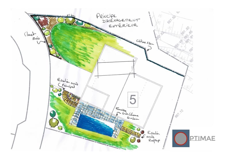 Créons ensemble un jardin qui raconte votre histoire, une fusion élégante de nature et d'expression personnelle.