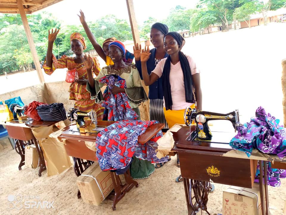 Celebrating Success: Graduation of Widows from the WOZ Project Sewing School at the Benin IDP Camp