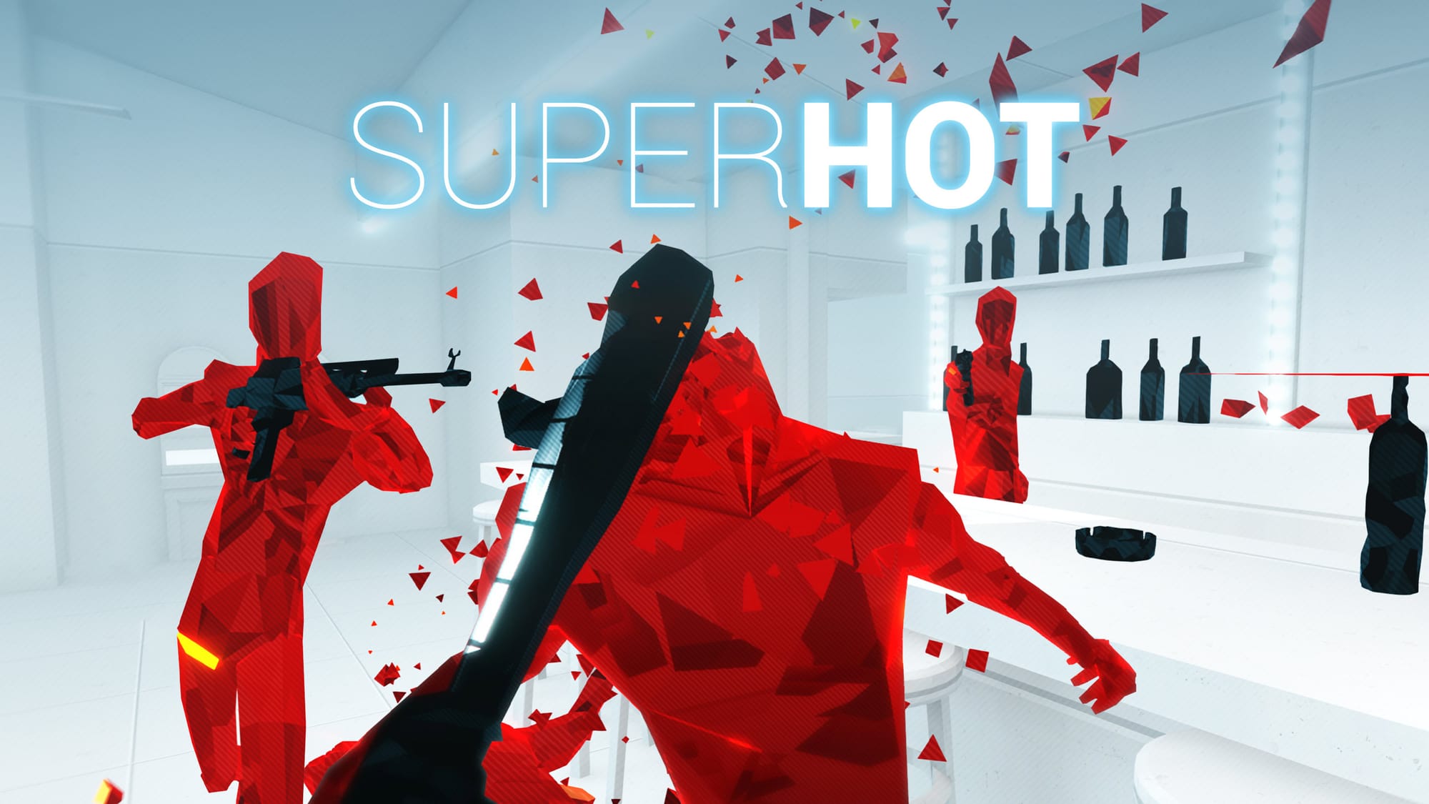 SUPERHOT - SUPERHOT is the smash-hit FPS where time moves only when you move. No regenerating health bars. No conveniently placed ammo drops. It's you, alone, outnumbered and outgunned. Snatch weapons from fallen enemies to shoot, slice and dodge through a truly cinematic hurricane of slow-motion bullets.
