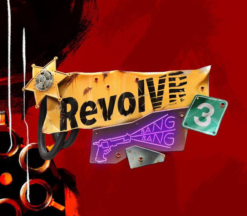 RevolVR 3 - Duck, squat and jump to show off your shooting skills in this competitive multiplayer VR cover-shooter