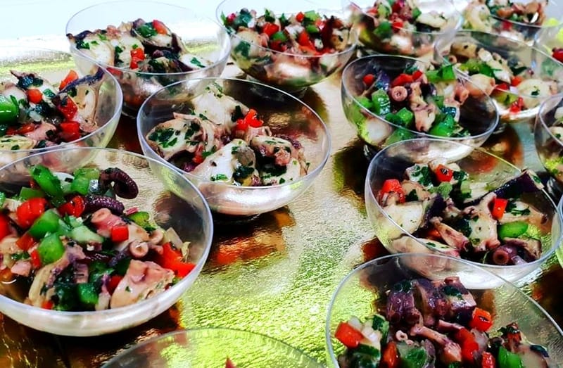 Verrine Salade de Poulpes