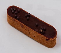 Petite tartelette au crémeux de gianduja