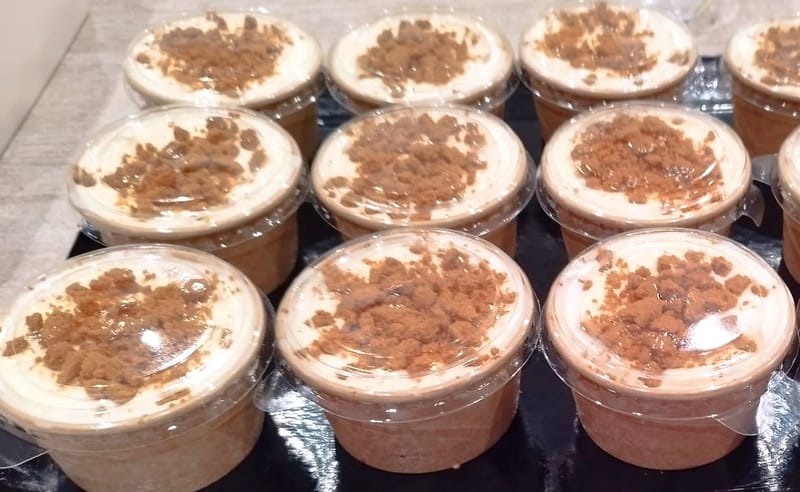 Petit tiramisu nutella speculos