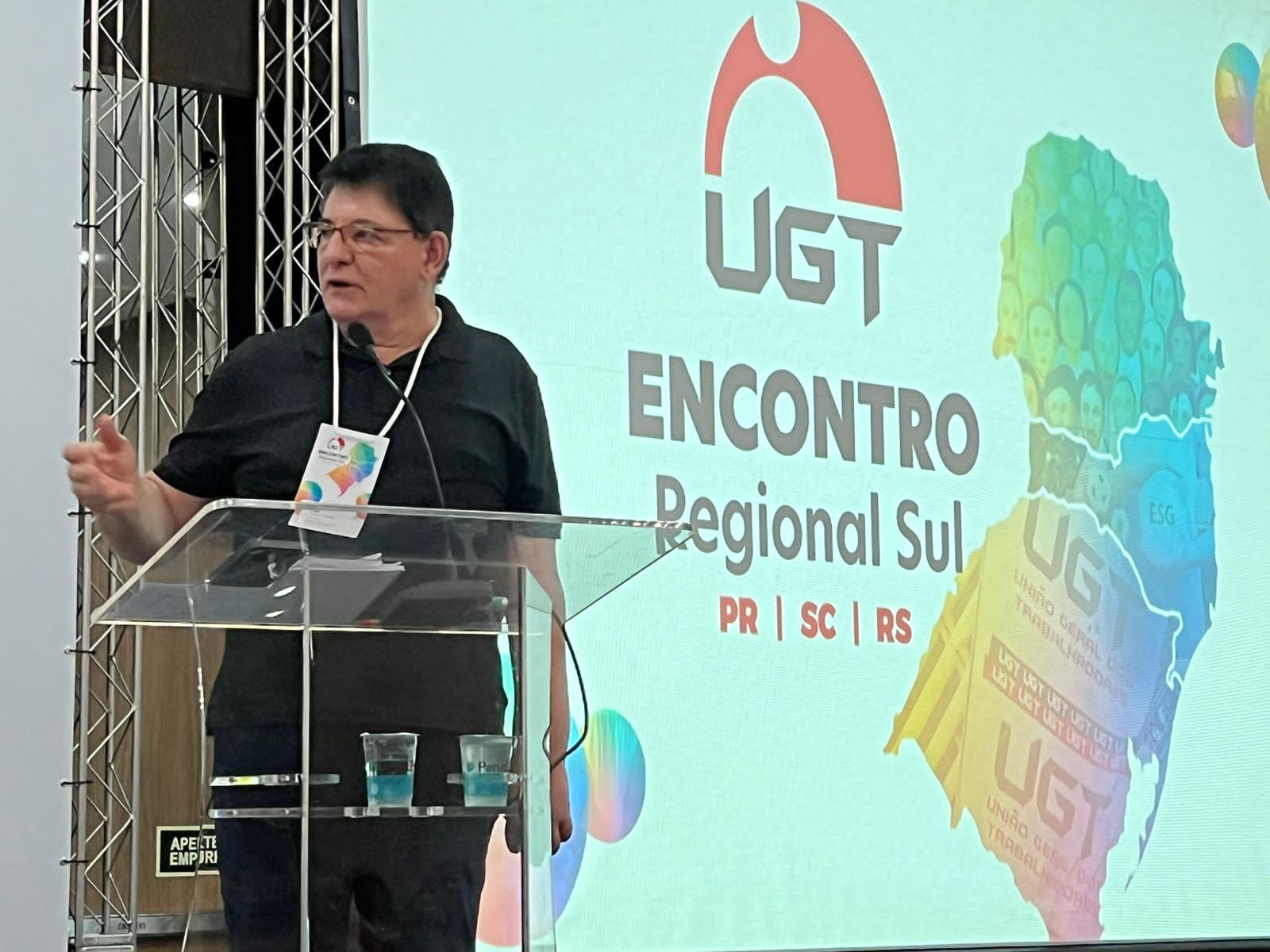 UGT realiza Encontro Regional do Sul e reúne dirigentes sindicais da região