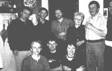 Vilnius Quartet, pianists Sonata Zuboviene and Rokas Zubovas, oboist Jan Bertelsen and I at Tjoeme may 2002