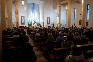 From Resurrexit Festival in Lithuania April 1 2024 in Siauliai Church of the Immaculate Conception of the Blessed Virgin Mary