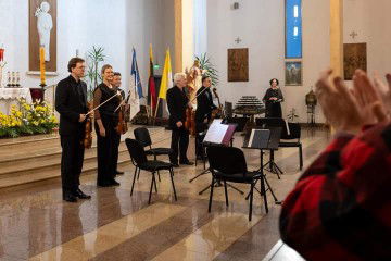 From Resurrexit Festival in Lithuania April 1 2024 in Siauliai Church of the Immaculate Conception of the Blessed Virgin Mary