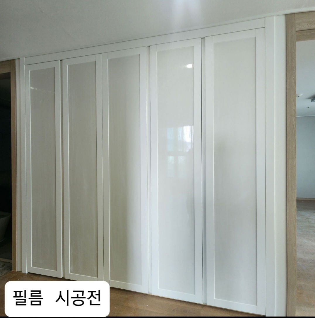 주방씽크대, 붙박이장, 신발장, 화장대, 서랍장, 복도 외벽 전체