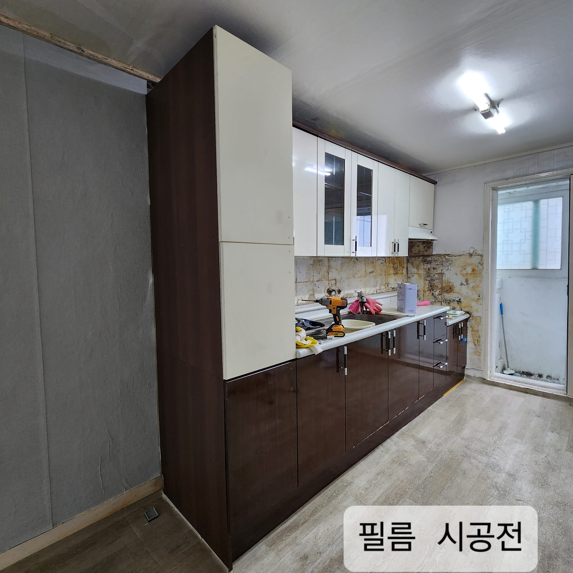 주방싱크대 재생 시공 사례